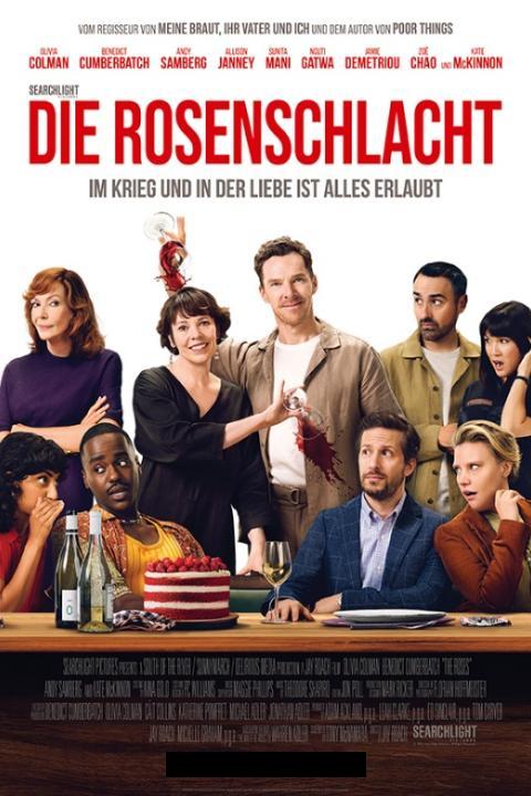 Plakat Die Rosenschlacht