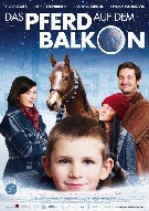 Plakat Das Pferd auf dem Balkon