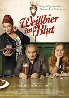 Plakat Weißbier im Blut