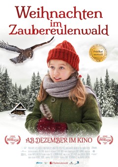 Plakat Weihnachten im Zaubereulenwald