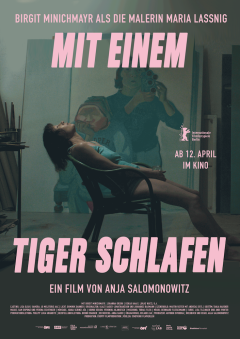 Plakat Mit einem Tiger schlafen