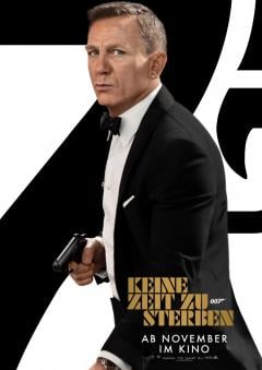 Plakat James Bond: Keine Zeit zu sterben