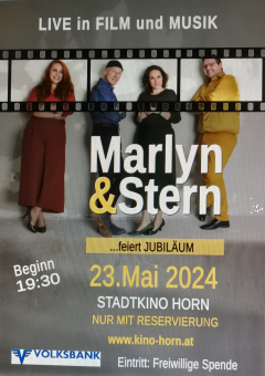 Plakat Marlyn&Stern in Film und Musik