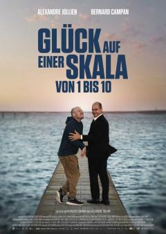 Plakat Glück auf einer Skala von 1 bis 10