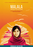 Plakat Malala - Ihr Recht auf Bildung