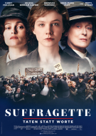 Plakat Suffragette - Taten statt Worte